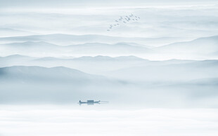 水墨山水画