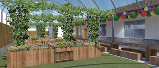 生态大棚内部设计案例效果图