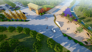 景区入口设计案例效果图