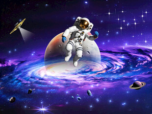 宇宙星空宇航员