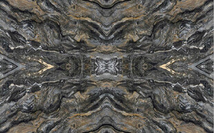 欧式咖啡色拼花大理石