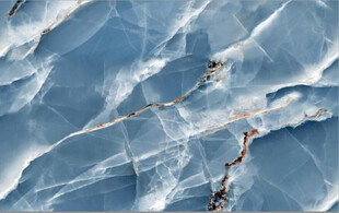 高清蓝色大理石石纹