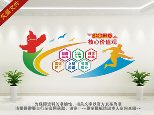 社会主义核心价值观文化墙