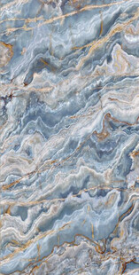 高清蓝色大理石石纹