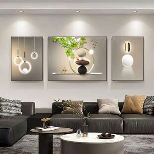 福禄高升客厅装饰画