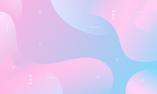 粉色梦幻矢量背景