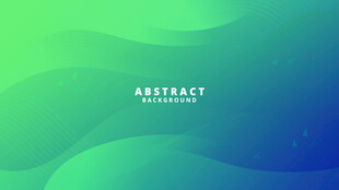 绿色线条抽象矢量背景