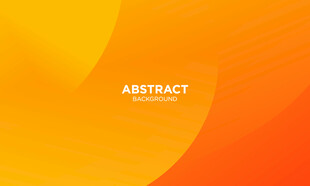 橙色曲线矢量背景