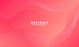 粉红色波浪矢量背景