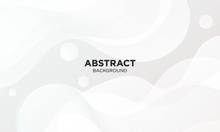 灰色波浪抽象矢量背景