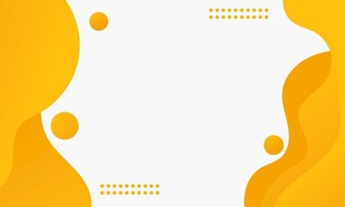 黄色几何抽闲矢量背景