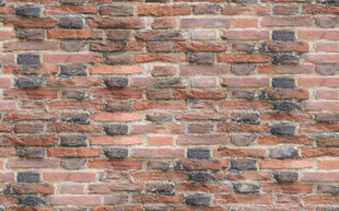 高清红色砖墙背景墙