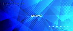蓝色渐变抽象矢量背景