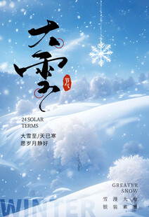 大雪海报