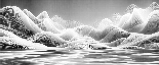 山水激光圆点镂空穿孔板