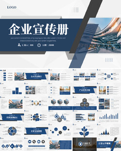 企业宣传企业画册计划书PPT