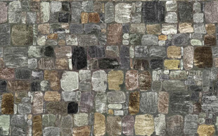 高琼褐色石墙背景墙