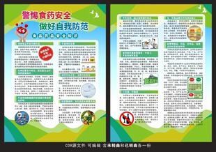 食品药品安全宣传单
