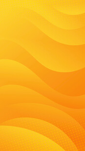 黄色曲线抽闲矢量背景