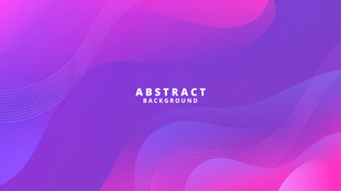 紫色波浪抽象矢量背景