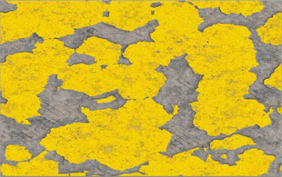 高清斑驳黄色墙面纹理