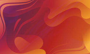 褐色波浪抽象矢量背景