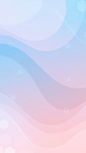 蓝粉渐变浪漫矢量背景