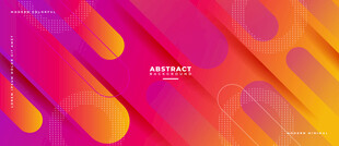 橙红色渐变抽象矢量背景