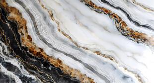 高清黑白奢石大理石