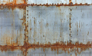 高清斑驳青灰色锈迹纹理