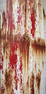 高清斑驳红色锈迹纹理