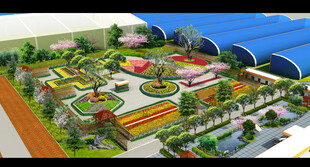 公园局部效果图