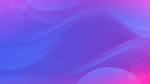 紫色波浪抽象矢量背景