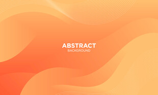 黄色渐变抽象矢量背景