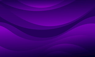 深紫色波浪抽象矢量背景