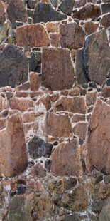 高清斑驳咖啡色石墙背景墙