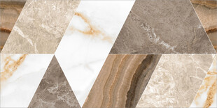 高清咖啡色拼花大理石石纹