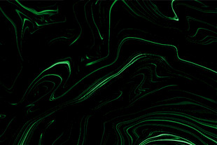 黑底绿色酸性流体矢量背景