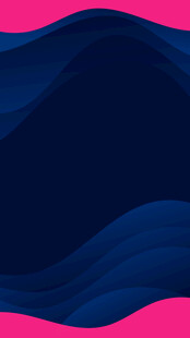 深蓝色渐变波浪矢量背景