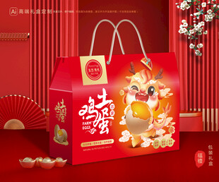 土鸡蛋包装 特产礼盒