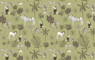 北欧动物森林丑萌壁纸