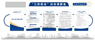 三所联动纠纷调解室
