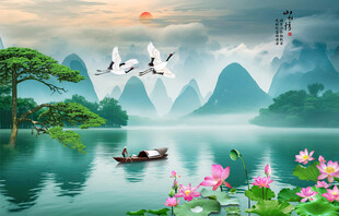 桂林山水画