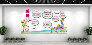 儿童感统训练文化墙