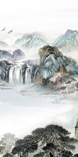 古风 新款意境玄关 TIF分层