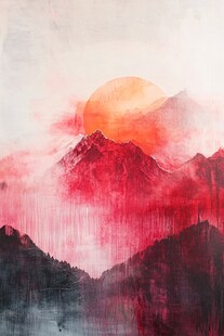 抽象風景画 油彩 deal1708444575241_9a77f3e3.jpg