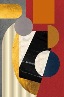 现代简约抽象几何地毯地垫