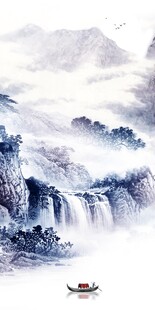 蓝色 新品高档玄关 TIF分层