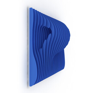 浪潮插片雕塑装饰立体模型