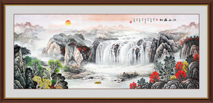 办公室山水画